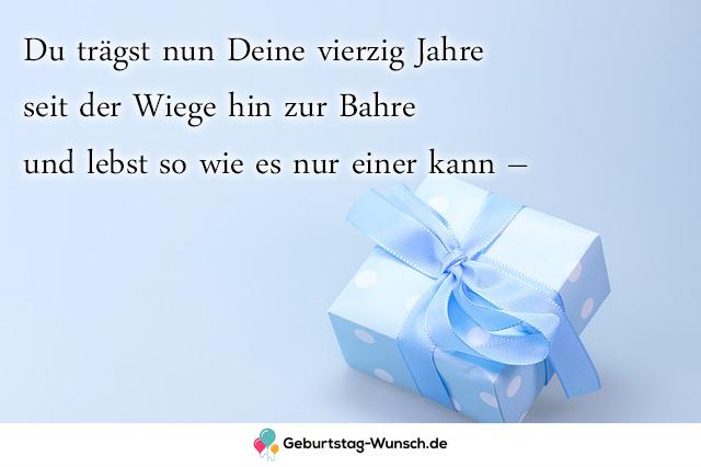 40 jahre mann geburtstag